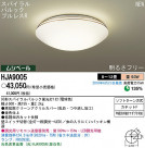 PANASONIC �ѥʥ��˥å��Ź� ������󥰥饤�� HJA9005