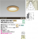 KOIZUMI �ָ���������饤�� ADN450087