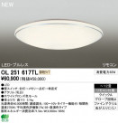 ODELIC ǥå LED 󥰥饤 OL251617TL