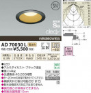 �������߾��� KOIZUMI LED�ⵤ̩������饤�� AD70030L