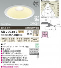 �������߾��� KOIZUMI LED�ⵤ̩������饤�� AD70034L