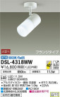 DAIKO ����ŵ� LED���ݥåȥ饤�� DSL-4318WW