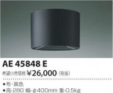 ߾ KOIZUMI  AE45848E