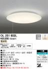 ODELIC ǥå LED 󥰥饤 OL251602L