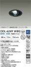 DAIKO ŵ LED˥С饤 DDL-6249WBG