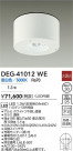 DAIKO ŵ LED  DEG-41012WE