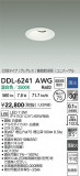 DAIKO ����ŵ� LED��˥С����������饤�� DDL-6241AWG�þ��ʾҲ�þ��������̿����䡦����ƥꥢ���������Ρڥ饤�ȥ��������