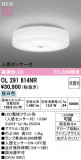 ODELIC �����ǥ�å� LED ����������󥰥饤�� OL291814NR�þ��ʾҲ�þ��������̿����䡦����ƥꥢ���������Ρڥ饤�ȥ��������