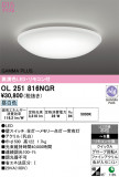 ODELIC �����ǥ�å� LED ������󥰥饤�� OL251816NGR�þ��ʾҲ�þ��������̿����䡦����ƥꥢ���������Ρڥ饤�ȥ��������