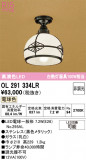 ODELIC �����ǥ�å� LED ����������󥰥饤�� OL291334LR�þ��ʾҲ�þ��������̿����䡦����ƥꥢ���������Ρڥ饤�ȥ��������