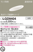 Panasonic 饤 LGD9404