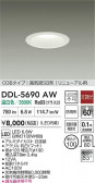 DAIKO ����ŵ� LED������饤�� DDL-5690AW