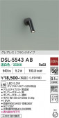 DAIKO ����ŵ� ���ݥåȥ饤�� DSL-5543AB
