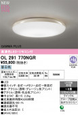 ODELIC �����ǥ�å� LED ������󥰥饤�� OL291770NGR