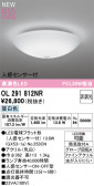 ODELIC �����ǥ�å� LED ����������󥰥饤�� OL291812NR
