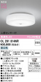 ODELIC �����ǥ�å� LED ����������󥰥饤�� OL291814NR