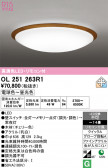ODELIC �����ǥ�å� LED ������󥰥饤�� OL251263R1