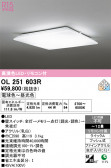 ODELIC �����ǥ�å� LED ������󥰥饤�� OL251603R