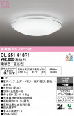 ODELIC �����ǥ�å� LED ������󥰥饤�� OL251618R1