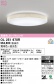 ODELIC �����ǥ�å� LED ������󥰥饤�� OL251670R