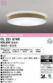 ODELIC �����ǥ�å� LED ������󥰥饤�� OL251674R