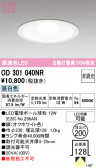ODELIC �����ǥ�å� LED ������饤�� OD301040NR
