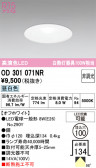ODELIC �����ǥ�å� LED ������饤�� OD301071NR