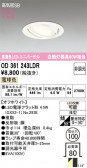 ODELIC �����ǥ�å� LED ������饤�� OD361243LDR