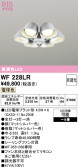 ODELIC �����ǥ�å� LED ������󥰥ե��� WF228LR