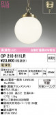 ODELIC �����ǥ�å� LED �ڥ����ȥ饤�� OP210611LR