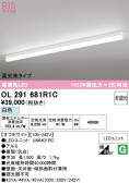 ODELIC �����ǥ�å� LED �١����饤�� OL291681R1C