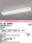 ODELIC �����ǥ�å� LED �١����饤�� XL551644R2