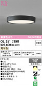 ODELIC �����ǥ�å� LED ����������󥰥饤�� OL251729R