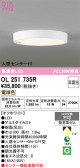 ODELIC �����ǥ�å� LED ����������󥰥饤�� OL251735R
