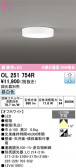 ODELIC �����ǥ�å� LED ����������󥰥饤�� OL251754R