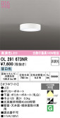 ODELIC �����ǥ�å� LED ����������󥰥饤�� OL291673NR