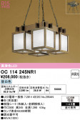 ODELIC �����ǥ�å� LED �ڥ����ȥ饤�� OC114245NR1