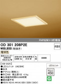 ODELIC �����ǥ�å� LED ������󥰥饤�� OD301208P2E