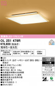 ODELIC �����ǥ�å� LED ������󥰥饤�� OL251479R