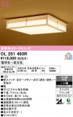 ODELIC �����ǥ�å� LED ������󥰥饤�� OL251493R