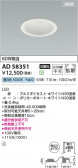 KOIZUMI �������߾��� LED������饤�� AD58351