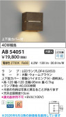 Koizumi �������߾��� LED�֥饱�å� AB54051