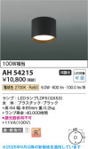 Koizumi �������߾��� LED����������� AH54215