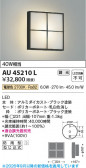 Koizumi �������߾��� LED�ɱ����֥饱�å� AU45210L