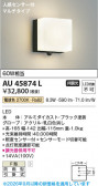 Koizumi �������߾��� LED�ɱ����֥饱�å� AU45874L