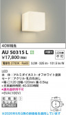 Koizumi �������߾��� LED�ɱ����֥饱�å� AU50315L