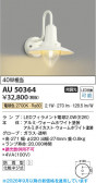 Koizumi �������߾��� LED�ɱ����֥饱�å� AU50364