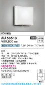 Koizumi �������߾��� LED�ɱ����֥饱�å� AU53513