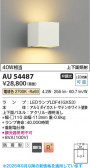 Koizumi �������߾��� LED�ɱ����֥饱�å� AU54487