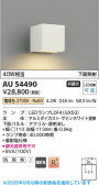Koizumi �������߾��� LED�ɱ����֥饱�å� AU54490